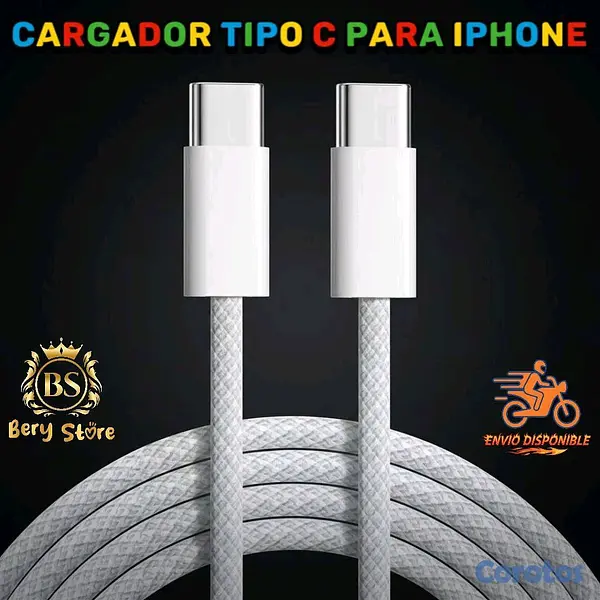 otros electronicos - CARGADOR TIPO C ORIGINAL PARA IPHONE Y ANDROID - 15 DÍAS DE GARANTÍA | CARGADOR 4