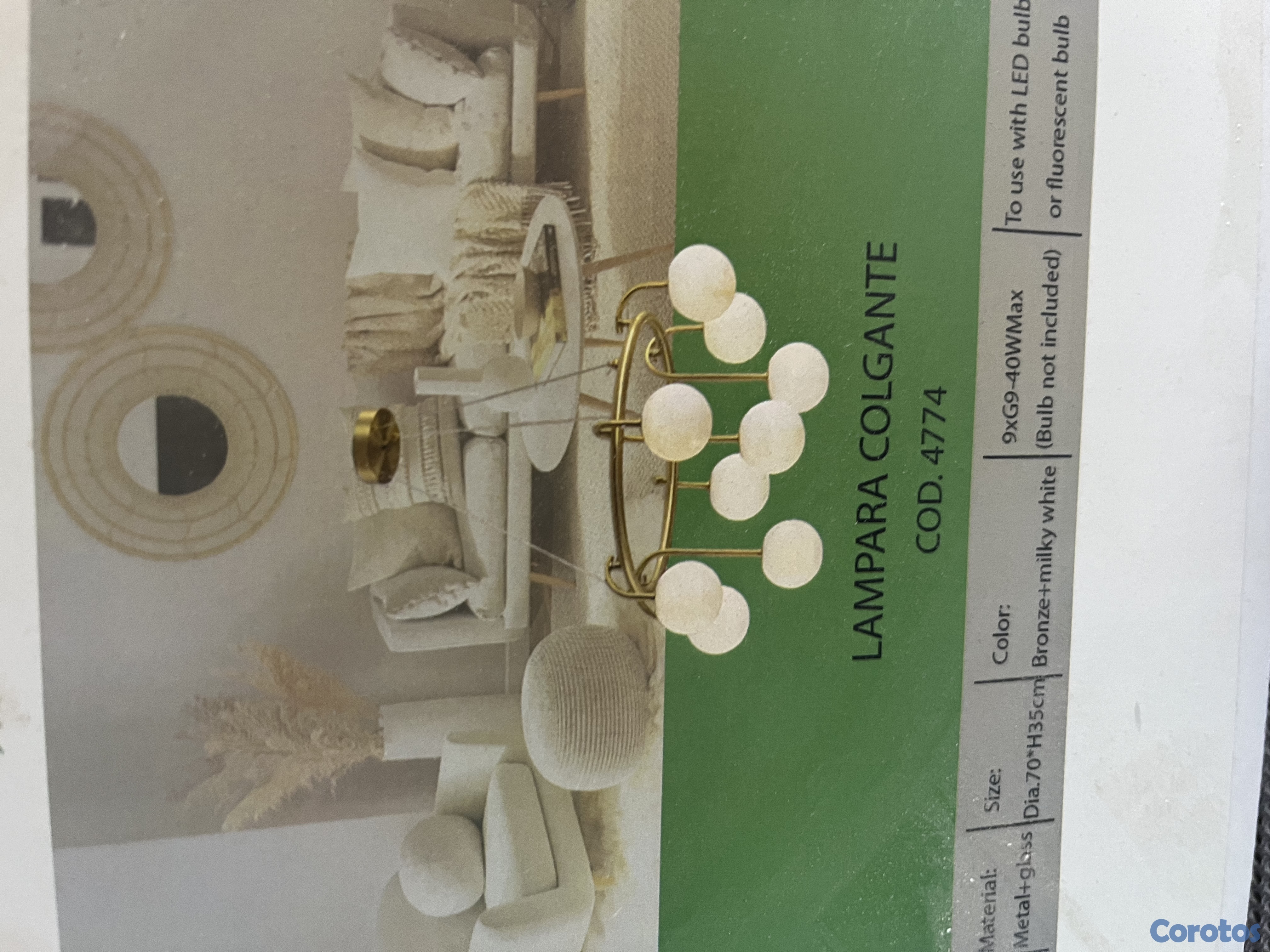 decoración y accesorios - Lámpara colgante 