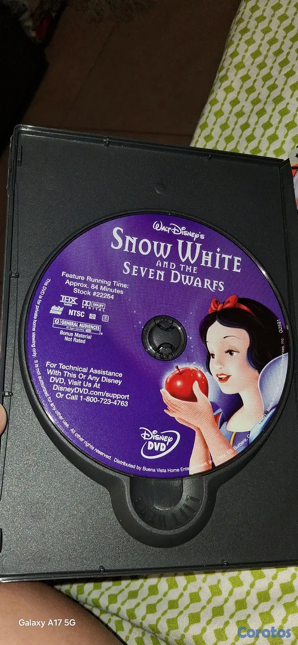 hobby y coleccion - Pelicula original de coleccion Blancanieves y los 7 Enanitos. 3