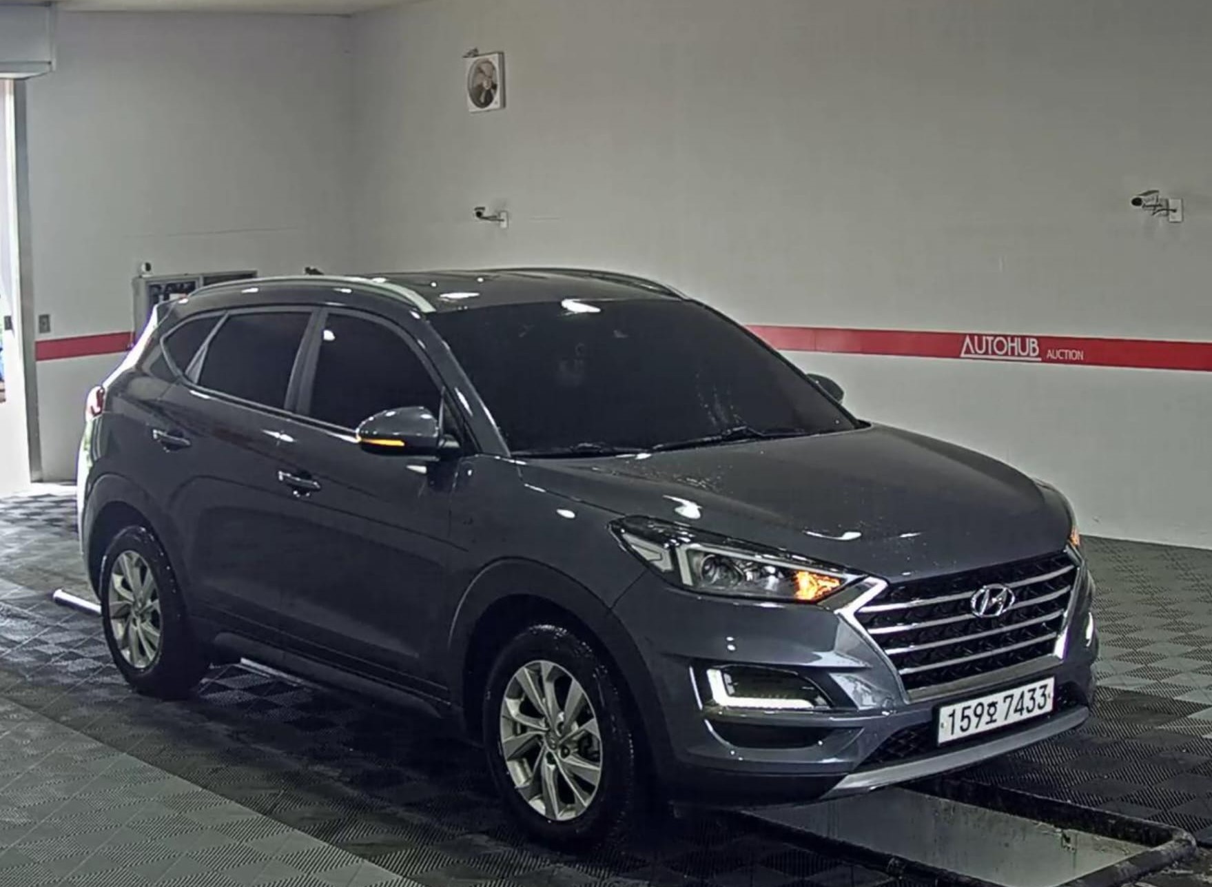 jeepetas y camionetas - HYUNDAI TUCSON 2020 GRIS OSCURO DIESEL 1