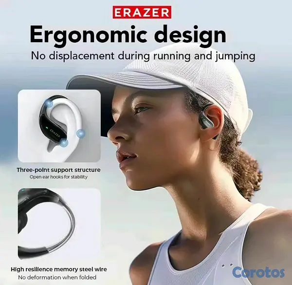 accesorios para electronica - Bluetooth Erazer  XT80 Pro con IA y traductor de idioma inteligente. 5