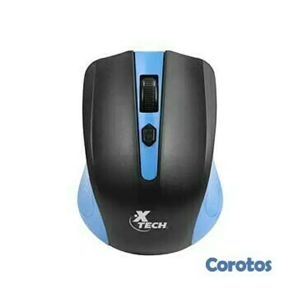 computadoras y laptops - MOUSE INALAMBRICO  XTECH GAMING WIRELESS, 1600DPI, 4 BOTONES, AZUL 2