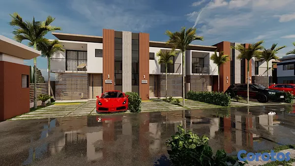 casas vacacionales y villas - PROYECTO DE VILLA EN COSTA CANA 8