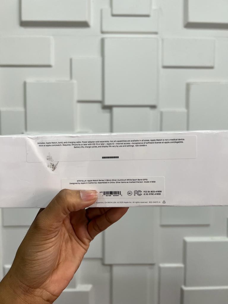 celulares y tabletas - Apple Watch Serie 3 38mm Sellado GPS 2