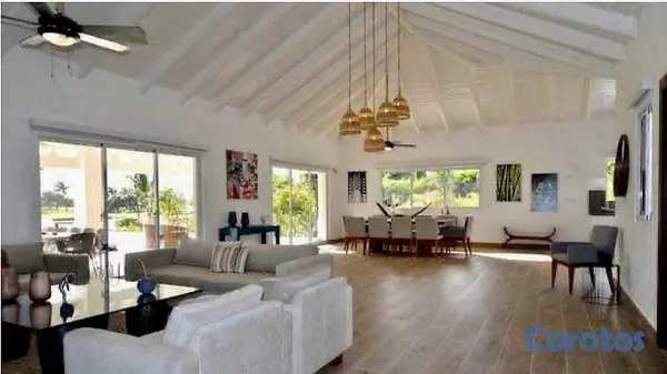 casas vacacionales y villas - Vendo Hermosa Villa con vista al campo de golf en  5