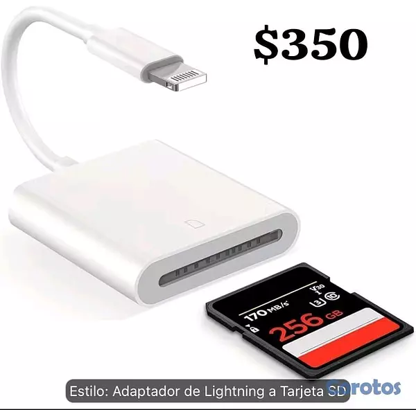 accesorios para electronica - Lectores de tarjeta de memorias para celulares y tablets  11
