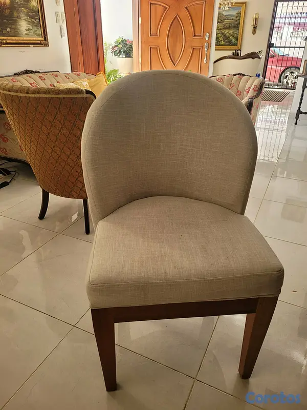 muebles y colchones - Comedor de 6 sillas, moderno 2