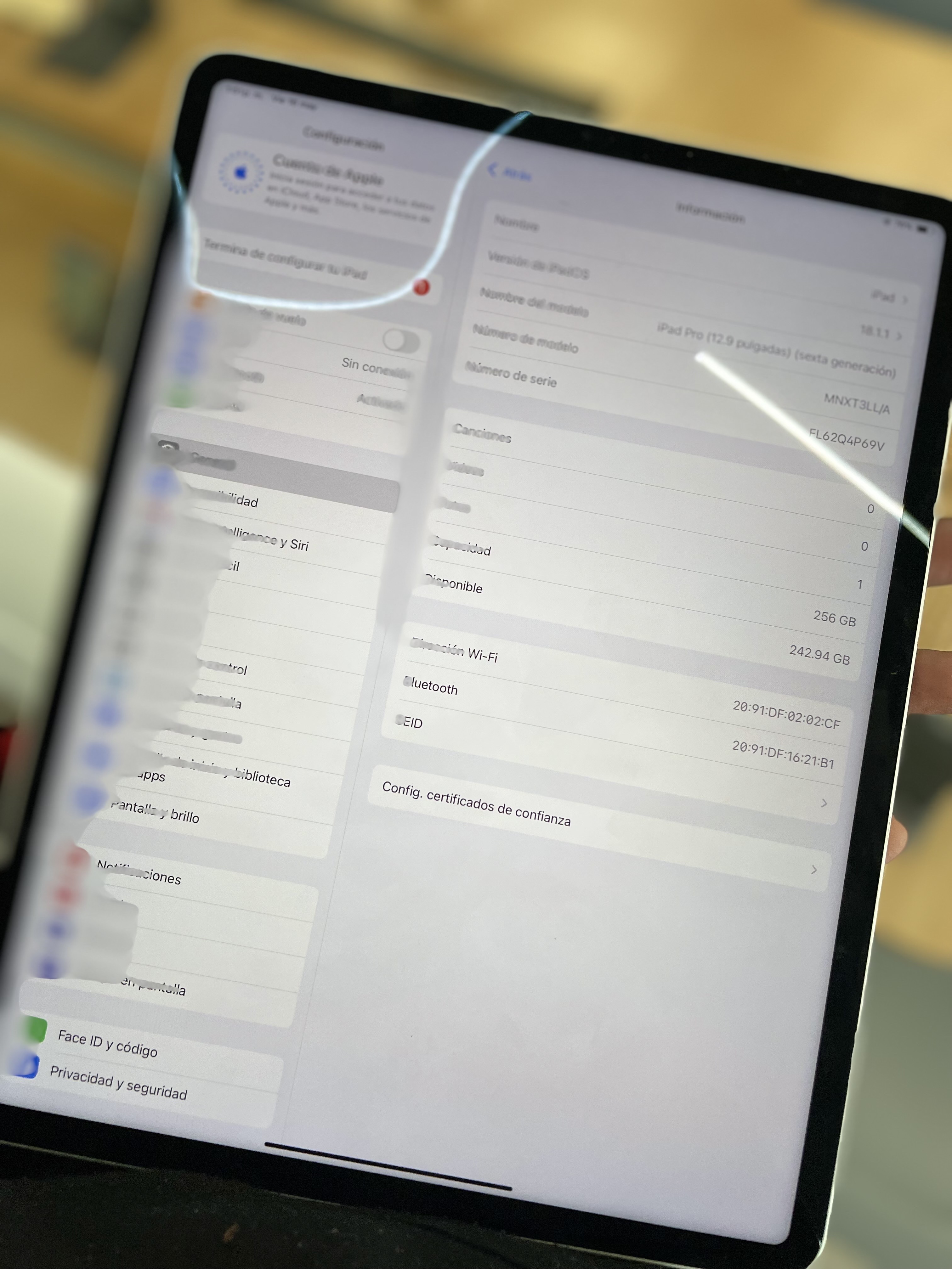 celulares y tabletas - IPAD PRO M2 (12.9 PULGADA) 6Th GENERACIÓN256Gb 5