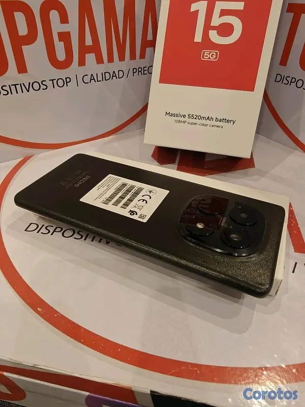 celulares y tabletas - REDMI NOTE 15 5G, 8GB RAM 256GB ROM 4