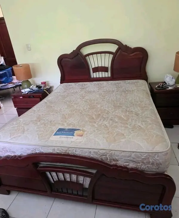 muebles y colchones - juego de habitación que en con colchón incluido 2