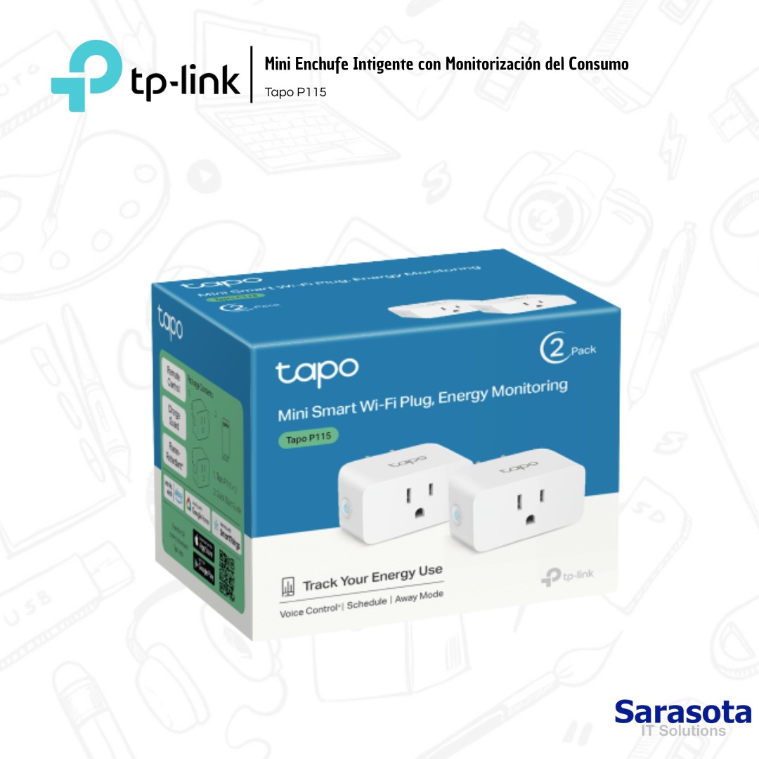 accesorios para electronica - Tp-Link Tapo Enchufe Monitorización Consumo P115 2
