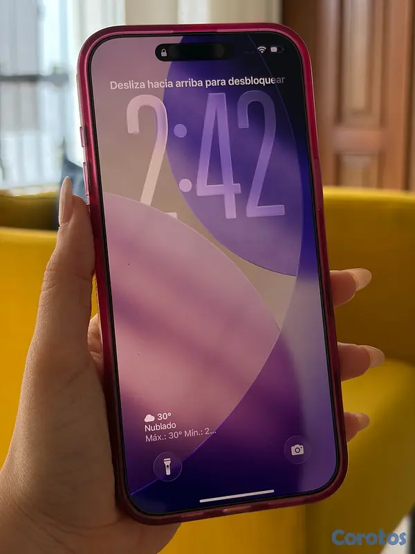 celulares y tabletas - iPhone 16 Pro Max 256GB (Blanco) – Como nuevo 2