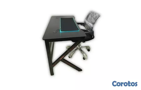 muebles y colchones - Mesa escritorio gamer ergonomico para computadoras 2