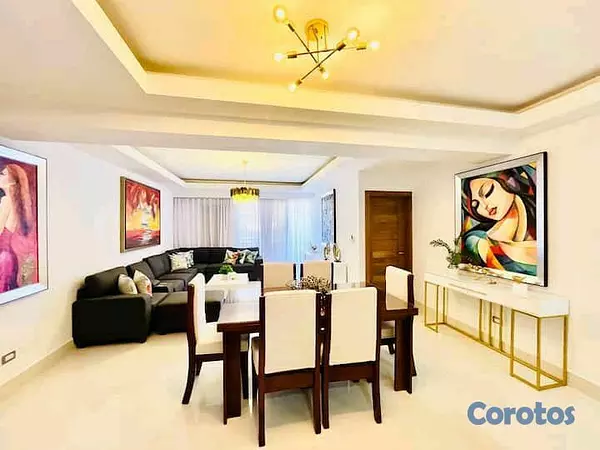 apartamentos - Apartamento Amueblado en El Millon 7