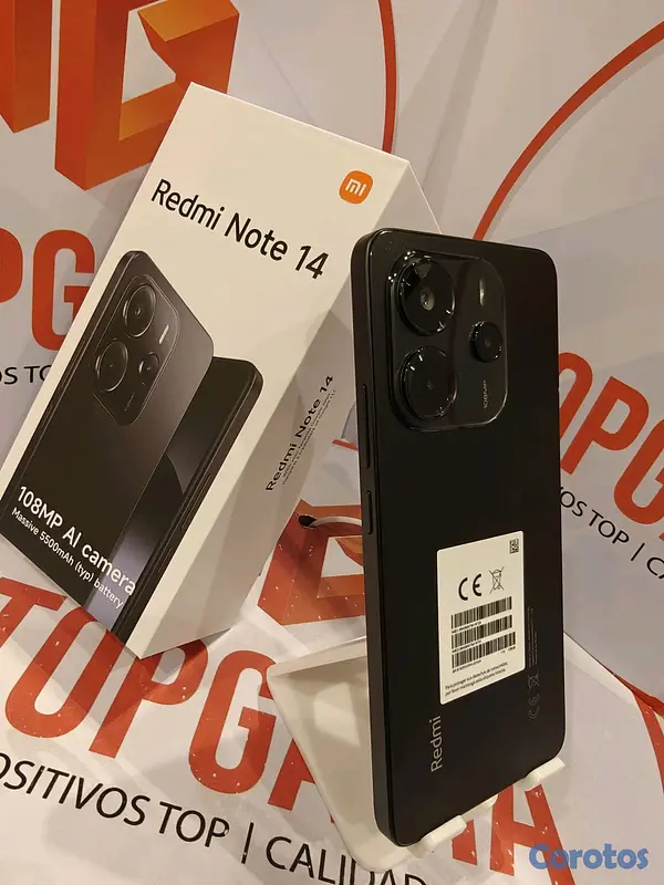 celulares y tabletas - REDMI NOTE 14, 6GB RAM 128GB 2