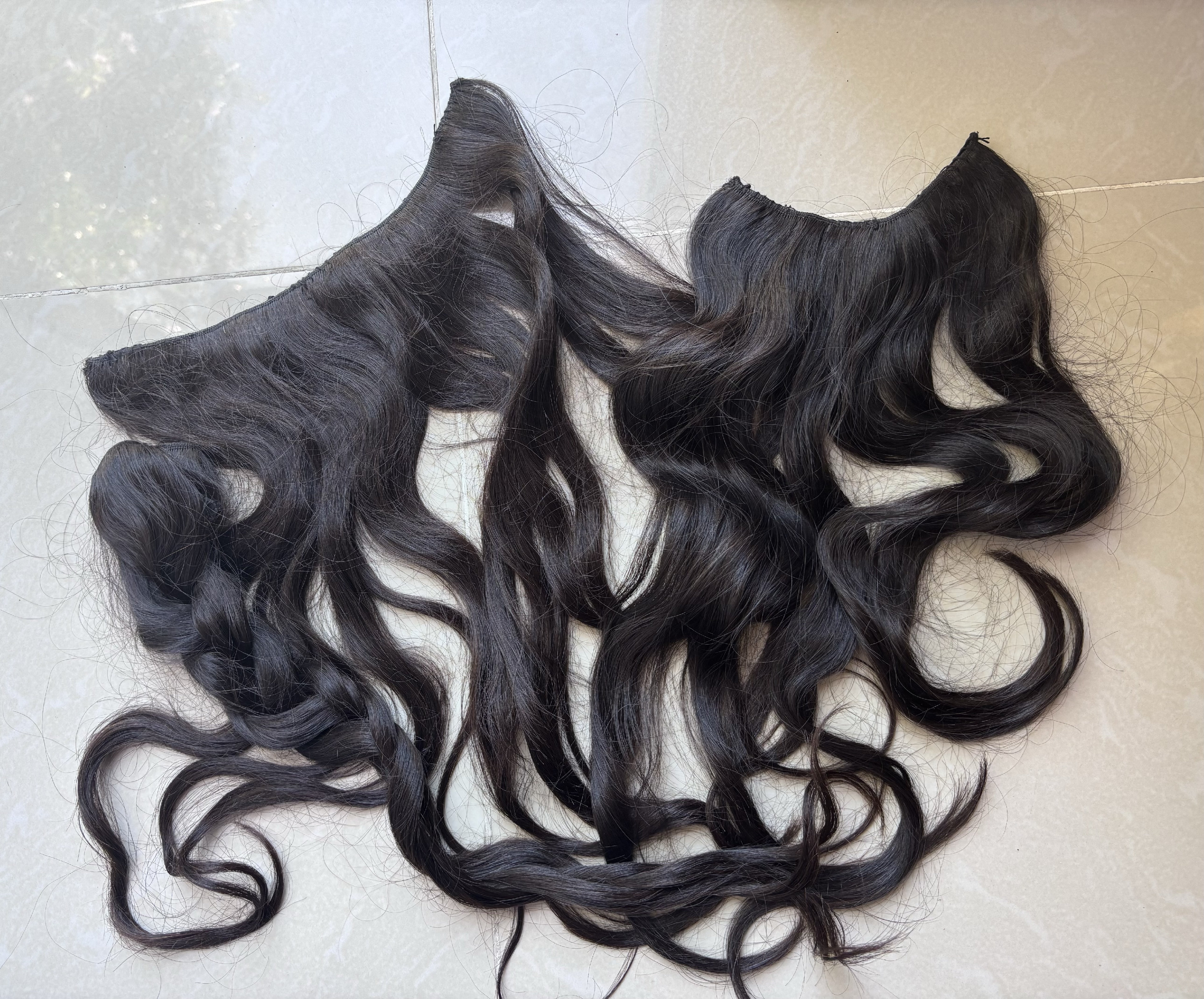 ropa para mujer - Extensiones de Pelo Ondulado 100 % Humano 