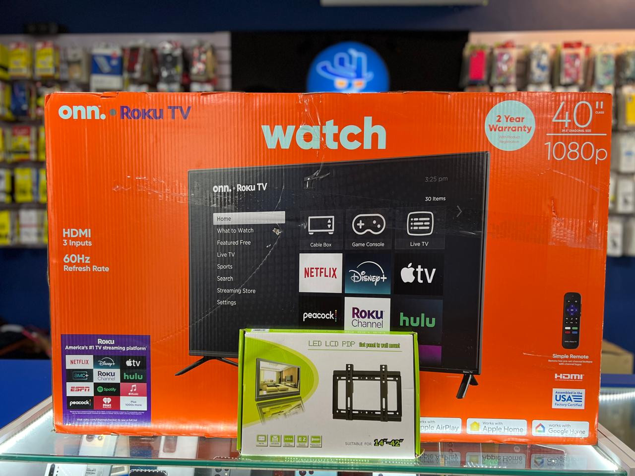 tv - SMART TV ONN DE 40 PULGADAS ROKU NUEVA
