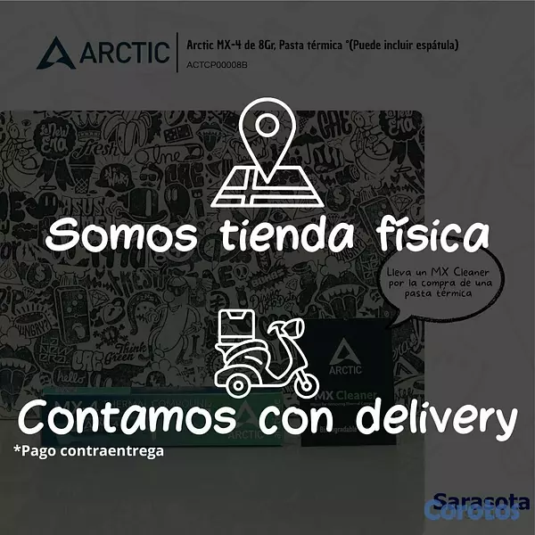 accesorios para electronica - Arctic Pasta Térmica MX-4 8gr 3