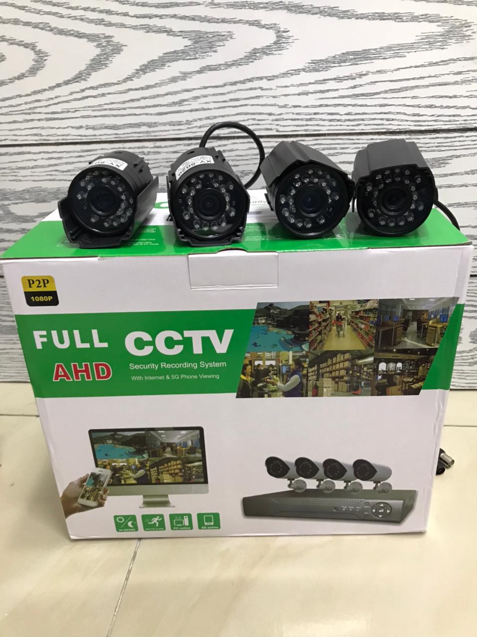 camaras y audio - KIT 4 CAMARAS + CABLE + DVR + MOUSE  2