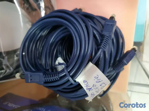 accesorios para electronica - CABLE SONIDO OPTICO DIGITAL BUENA CALIDAD 50 PIE 25 PIE 12.3 PIE 6 PIE 3 PIE  5