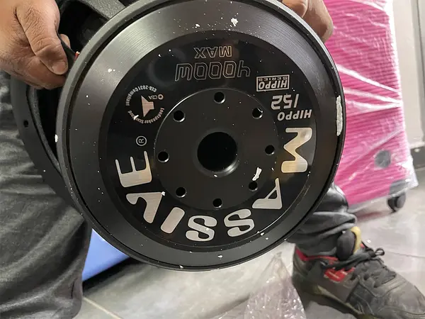 camaras y audio - Bocina Massive HIPPO 4000 watts. Nueva - AL POR MAYOR Y AL DETALLE 3