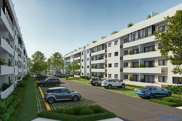 apartamentos - venta de apartamentos con piscina próximo avenida ecológica Santo Domingo  2