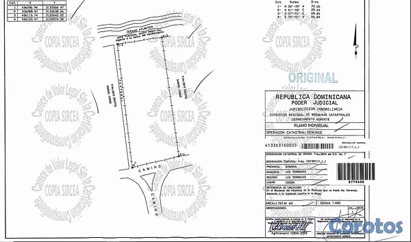 solares y terrenos - En Venta Solar en Playa Coson Samana 2