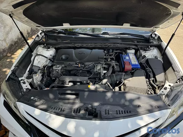 carros - Toyota Camry XSE 2019 – Blanco Perla, Excelente Estado 9