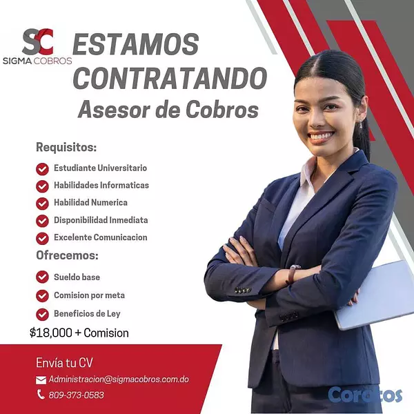 empleos disponibles - Vacante Gestor De Cobro
