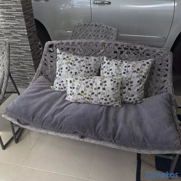 muebles y colchones - Juego de terraza de 4 piezas  2