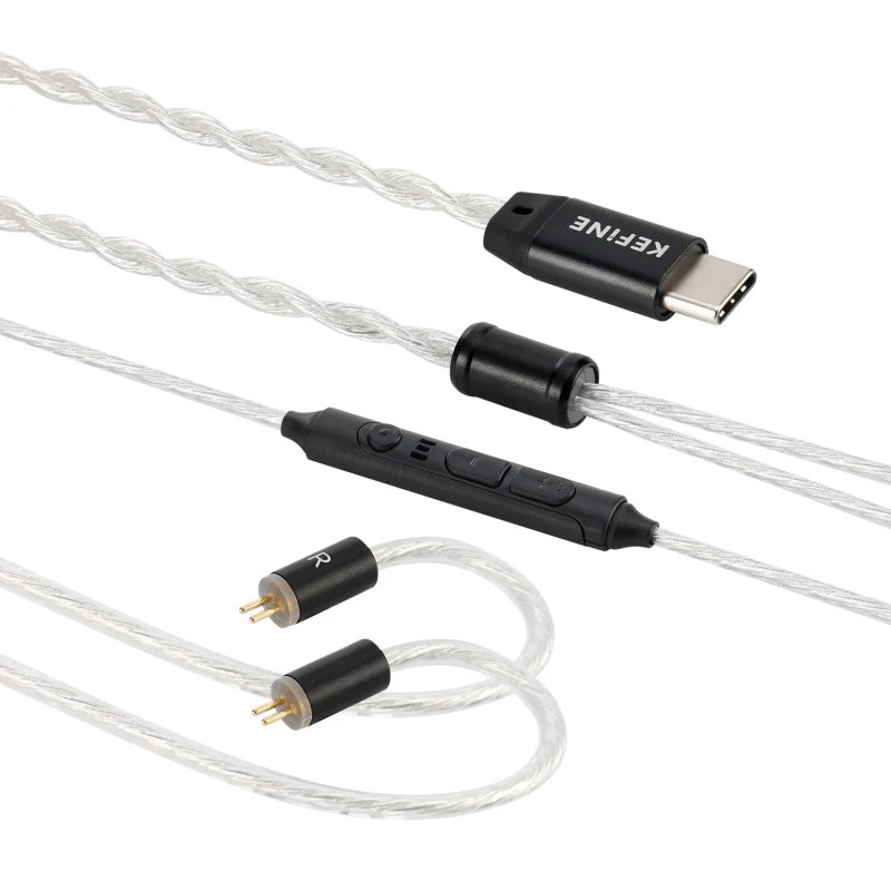 camaras y audio - Kefine Klean 10mm DLC Driver Dinámico DSP Type C con Mic y control de volumen 1