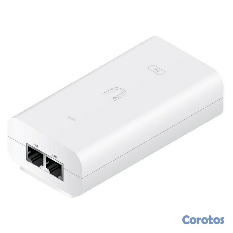computadoras y laptops - UBIQUITI U-POE-AT POWER OVER ETHERNET INJECTOR - 110 V AC, 220 V AC INPUT - 48 V