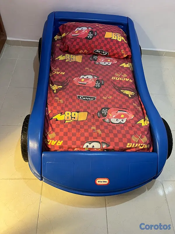muebles y colchones - cama infantil en forma de cara. 3
