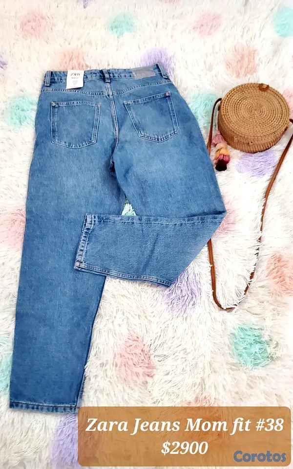 ropa para mujer - Zara Jeans Mom fit y Body Victoria Secret  2