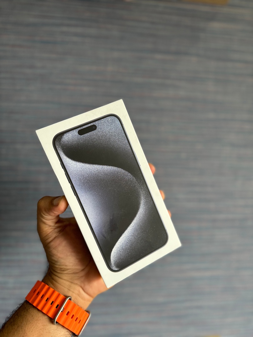 celulares y tabletas - iPhone 15 Pro Max 512GB E-SIM Sellado, Desbloqueado, Garantía, RD$ 83,500 NEG 0