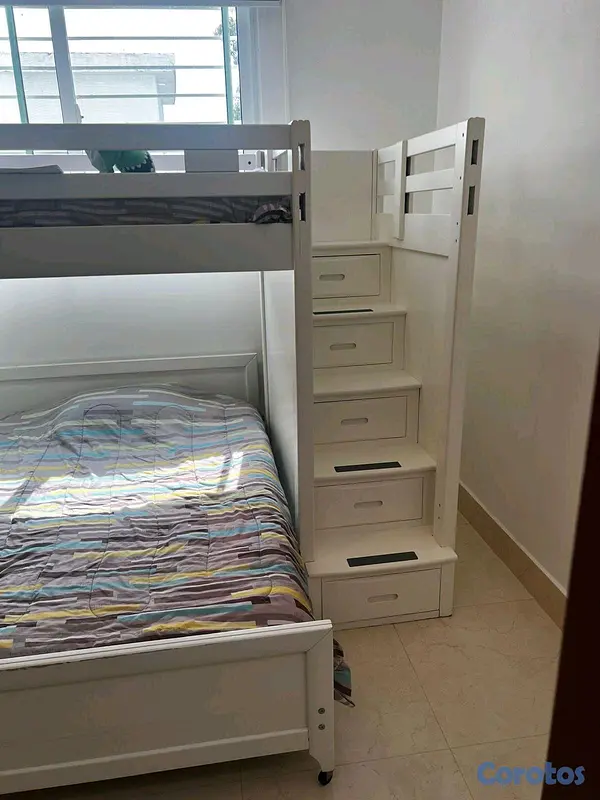 muebles y colchones - Venta de un bunk bed para tres personas 2