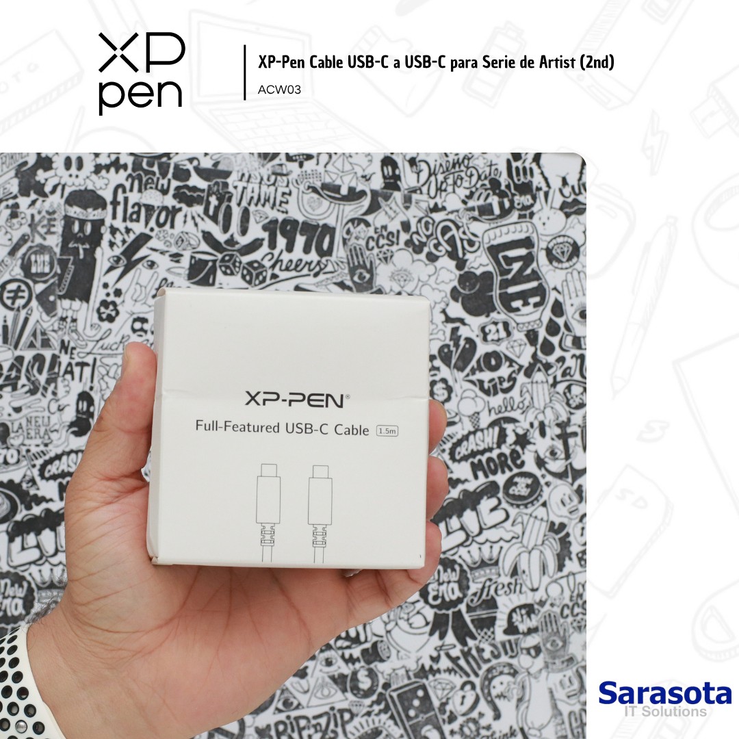 accesorios para electronica - XP-Pen Cable USB-C a USB-C,  Serie de Artist 2nd 0