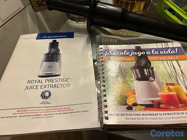 electrodomesticos - Extractor de jugo Royal Prestige  6