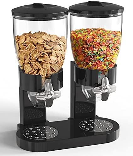 cocina - Dispensador doble de alimentos secos. CEREAL DULCES, GRANOLA, ARROZ, ETC 4