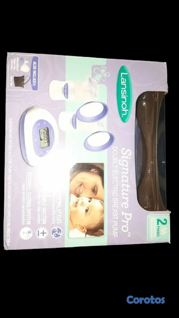 cuidado y nutricion - Lansinoh Extractor electrico de leche doble signature pro. 5