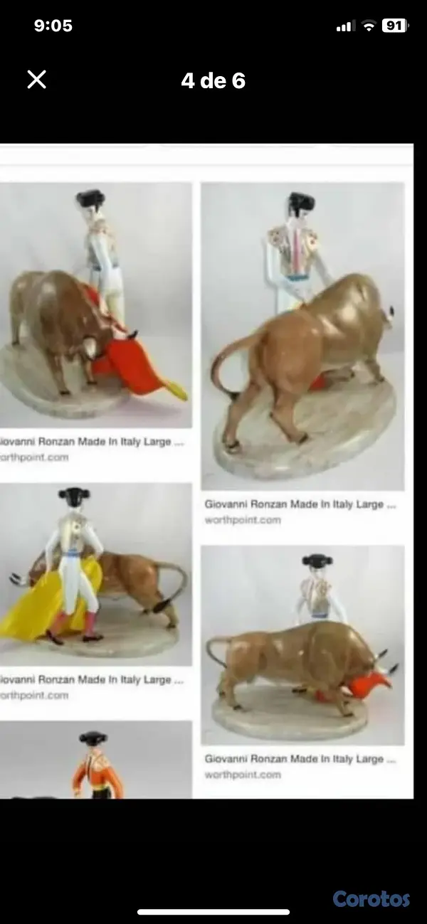 arte y antigüedades - Matador Ronzan 249 5