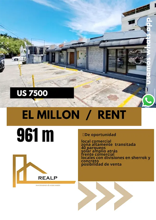 oficinas y locales comerciales - Local amplio en zona comercial 1