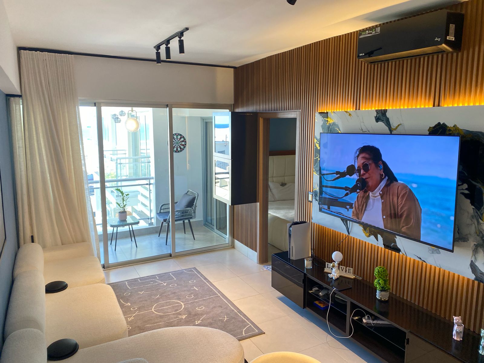 apartamentos - APTO 1 HAB., AMUEBLADO,  BOCA CHICA, Vista al Mar, TORRE BOCA DEL MAR III 0