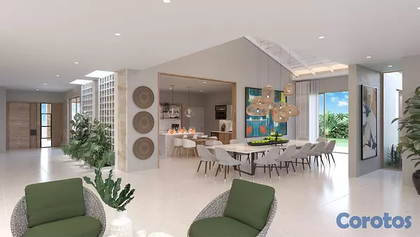 casas vacacionales y villas - En Venta Villa en Casa de Campo la Romana de 7 habitaciones 8