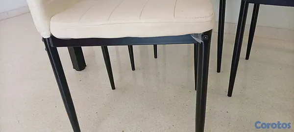 muebles y colchones - Comedor de 4 sillas  6