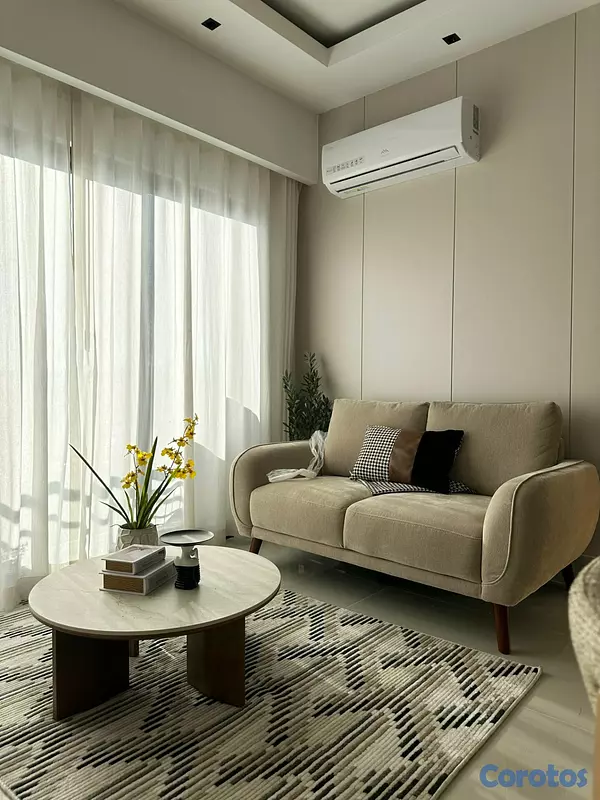 apartamentos - Apartamento Amoblado en Alquiler - 1 Hab + Estudio 3