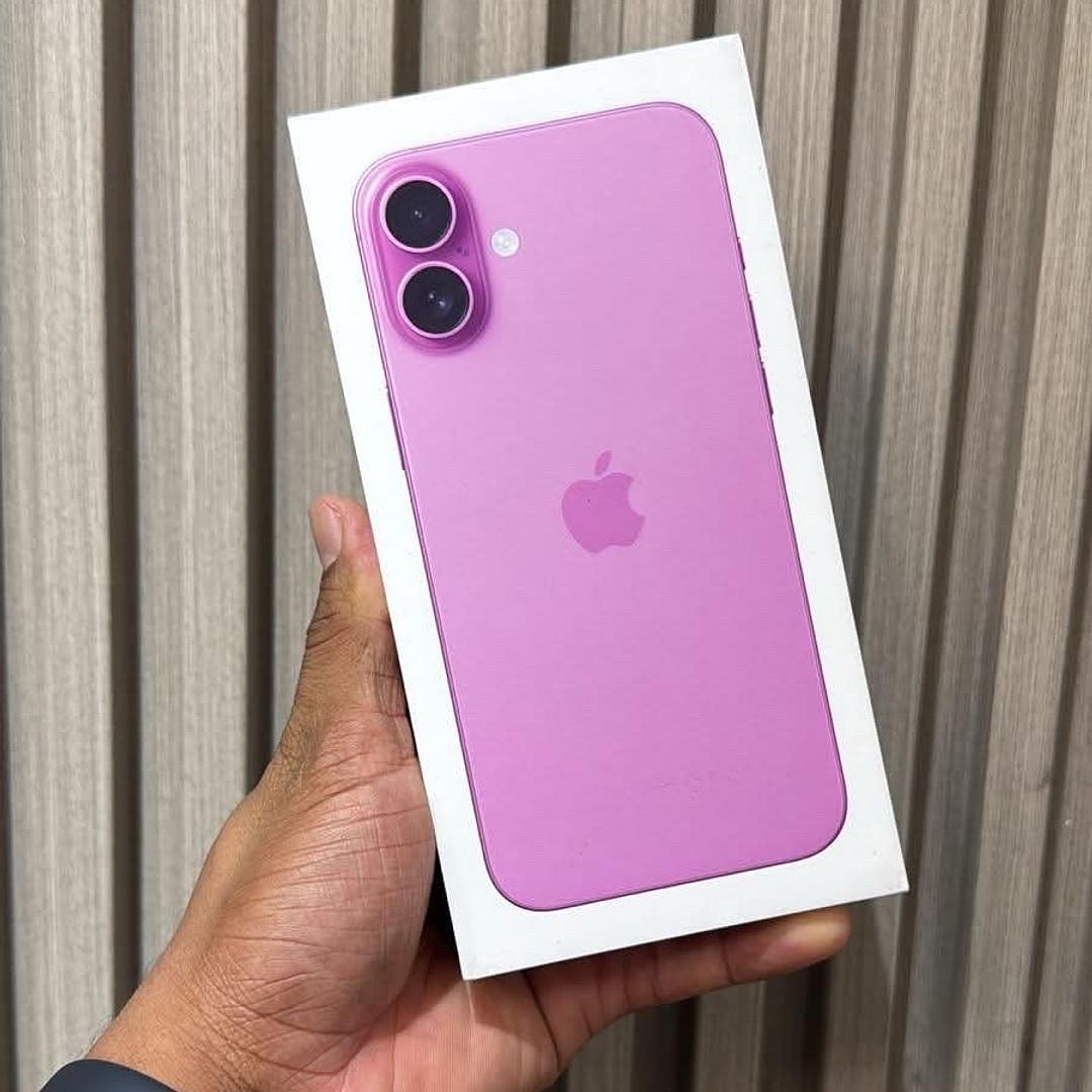 computadoras y laptops - IPHONE 16 PLUS ROSADO 128GB ESIM SELLADO OFERTA