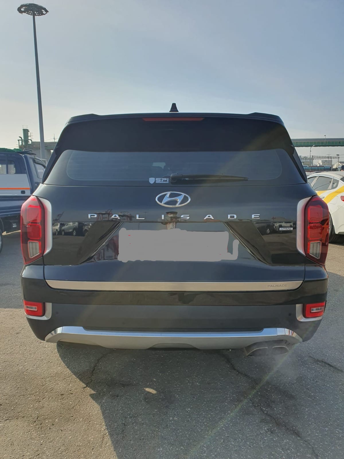 jeepetas y camionetas - HYUNDAI PALISADE 2019 NEGRA GASOLINA 4