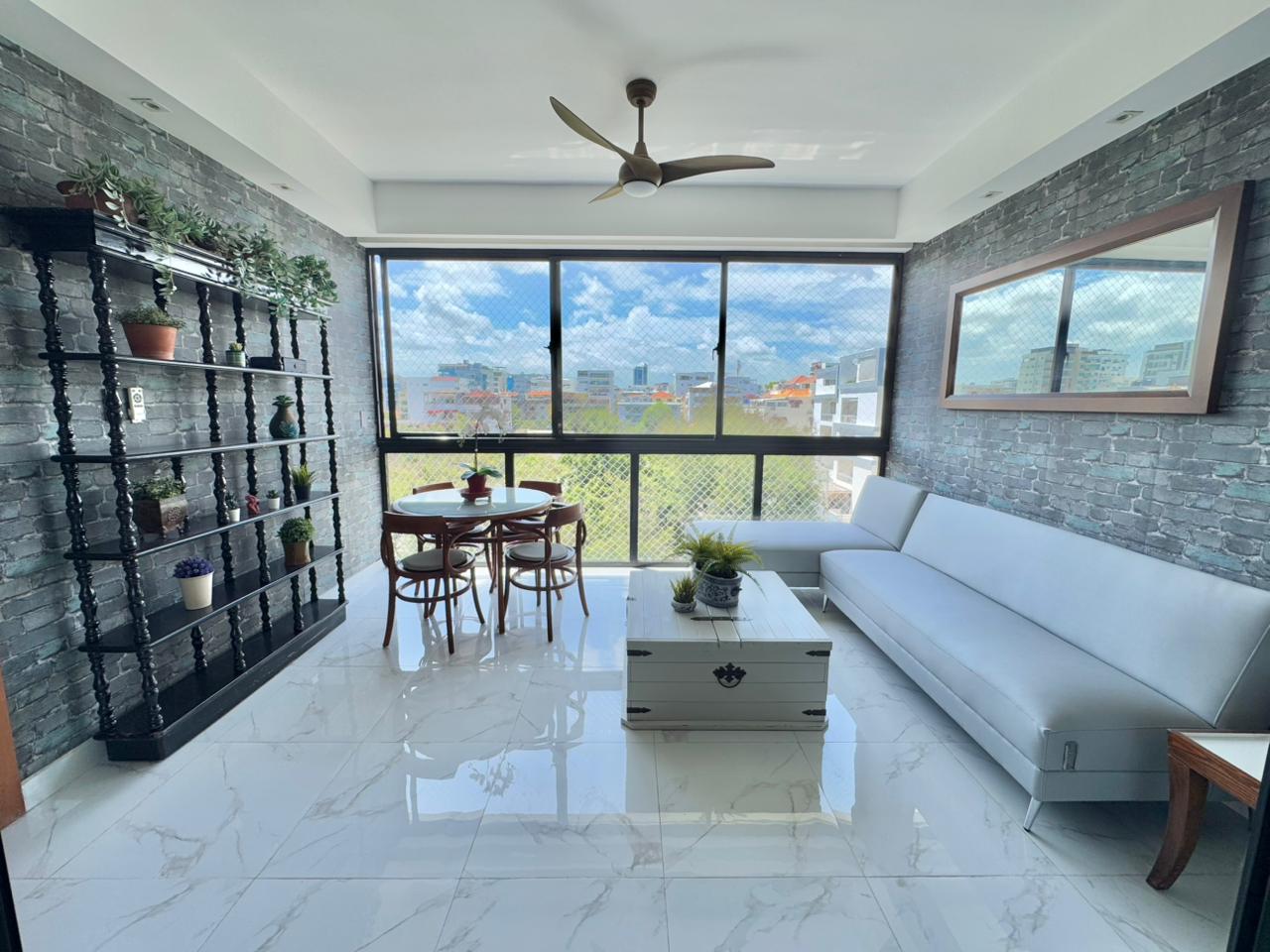 apartamentos - Apartamento en Alquiler Amueblado MIRADOR SUR USD  6
