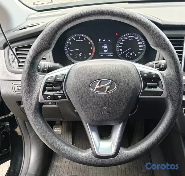 carros - HYUNDAI SONATA NEW RISE 2018 NEGRO GASOLINA 9